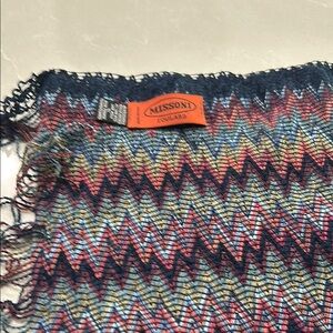 Missoni Zigzag Pattern Scarf
